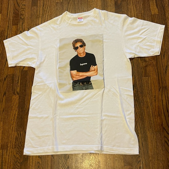 Supreme Other - Supreme Lou Reed picture tee Large